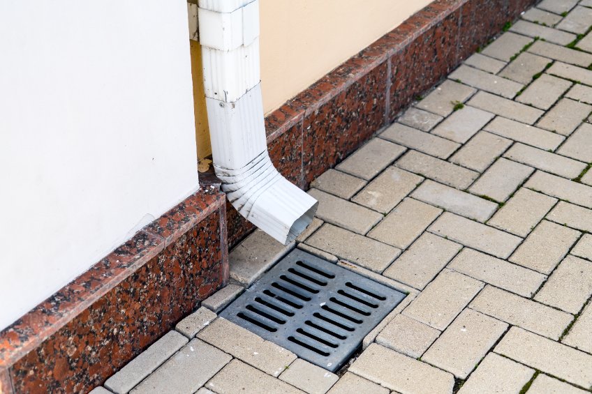 Downspouts and Gutter Drains